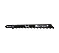 Silverline Tools 227921 - Cuchillas de sierra de calar para madera, 5 pzas (ST111C)