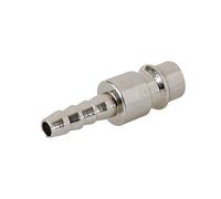 Silverline Tools 237782 - Acoplador europeo para mangueras neumáticas, 2 pzas (Manguera Ø8 mm)