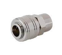Silverline Tools 238184 - Aclopador europeo con rosca para mangueras neumáticas (BSP 1/4')