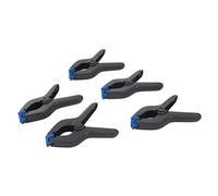 Silverline Tools 250150 Pinzas de Sujeción con Resorte, Mordaza de 160 mm, 5 Piezas