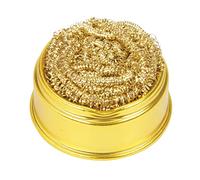 Silverline Tools 281271 Limpiador para Puntas de Soldador con Soporte, 60 mm x 60 mm Tamaño, multicolor