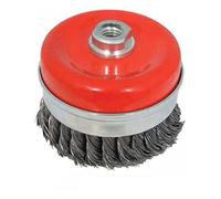 Silverline Tools 303859 - Cepillo de vaso de acero trenzado (100 mm)