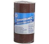 Silverline Tools 306729 - Rollo de lija de óxido de aluminio 5 m (10 m, Grano 180)