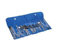 Silverline Tools 333101 Llaves para Extraer Radios de Vehículos, Plata, Set de 20 Piezas