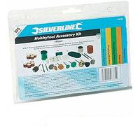 Silverline Tools 349758 Accesorios variados para Herramienta Rotativa, Vástago Diámetro 3.17 mm, 105 Piezas