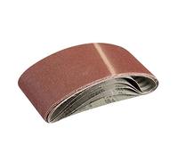 Silverline Tools 363320 - Bandas de lijado 100 x 610 mm, 5 pzas Grano 80