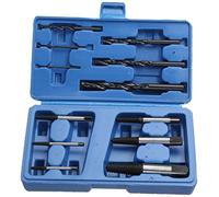 Silverline Tools 371762 - Juego de extractores y brocas, 12 pzas