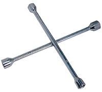 Silverline Tools 380629 - Llave en cruz (17, 19, 21 y 23 mm)
