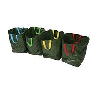 Silverline Tools 410631 Bolsas de Basura para Reciclaje, 400 x 320 x 320 mm, Set de 4 Piezas