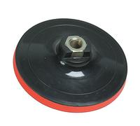 Silverline Tools 427547 - Plato de soporte autoadherente (125 x 10 mm)