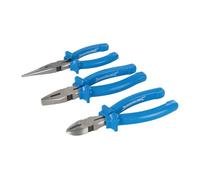Silverline Tools 427610 - Juego de alicates, 3 pzas (160 mm)