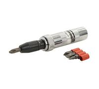 Silverline Tools 427633, Atornillador de Impacto y Puntas, 160 mm, Pack de 5