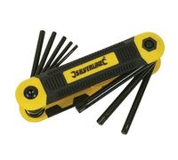 Silverline Tools 580444 - Navaja con 8 llaves métricas Torx Expert (T9 - T40)