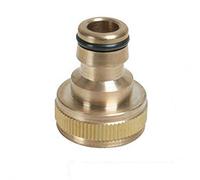 Silverline Tools 598438 - Conector rápido de latón para grifos (BSP 3/4' - 1/2' Macho)