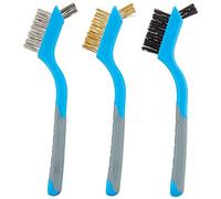 Silverline Tools 617623 - Cepillos de alambre pequeños, 3 pzas (3 pzas)