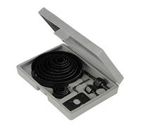 Silverline Tools Juego de coronas perforadoras 633729 - 16 piezas 19-127 mm