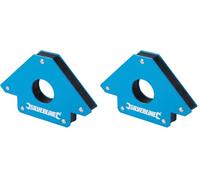 Silverline Tools 633756 - Escuadra magnética para soldar (125 mm) (Paquete de 2)