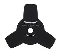 Silverline Tools 633965 - Disco para desbrozadora de 3 dientes (Agujero Ø25,4 mm)