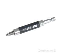 Silverline Tools 704401 - Portapuntas retráctil Hexagonal 1/4'