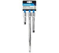 Silverline Tools 783095 - Extensiones Para Vasos, 3 Piezas, 1/2"