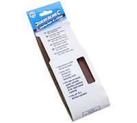 Silverline Tools 862553 - Bandas de lija 75 x 457 mm, 5 pzas Grano 80