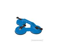 Silverline Tools Ventosa triple 868582 para transporte de materiales pesados Azul