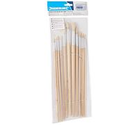 Silverline Tools 868848 - Pinceles redondos, 12 pzas