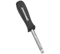 Silverline Tools Dapetz Giratorio Manija 1/4' Eje Cuadrado 1/4' Baño de cromo para corrosión RESISTENTE, multicolor