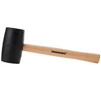 Silverline Tools HA73 - Maza de goma negra (680 g)