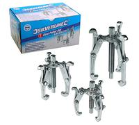 Silverline Tools MS23 - Extractores de poleas, 3 pzas (75, 100 y 150 mm)