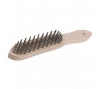 Silverline Tools PB15 - Cepillo de alambre resistente (4 hileras)