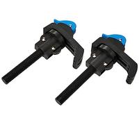 Silverline Tools TB02 - Tornillo de banco, Negro, 2 piezas