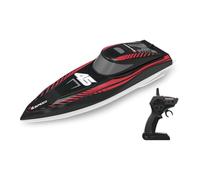 Silverlit - 4Speed - Nitro Wave 1:18 Barco teledirigido - RC para niños 2,4 GHz - Efectos de luz - Vehículo teledirigido Recargable - Velocidad 6 km/h - Barco de Juguete de 26,5 cm