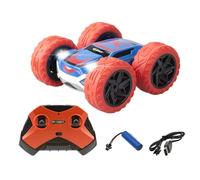 Silverlit - Exost Coche Teledirigido Todoterreno 360 Cross Rojo - Batería Incluida - Conducción en 2 Caras a 360° + Luces LED - Velocidad: 12 km/h - Juguete para Niños a partir de 5 Años - 54761