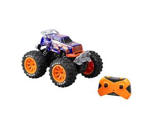Silverlit EXOST - Voiture télécommandée Phantom Force 1/16eme - 2.4Ghz - Violet - Orange - 28,5 cm