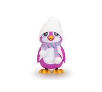 Silverlit - Pingüino de Rescate - Pingüino Azul Interactivo con 20 emociones diferentes + 5 accesorios incluidos - Efectos de luz y sonido - Experiencia educativa -Pilas incluidas - A partir de 5 años
