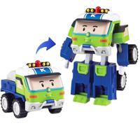Silverlit - Robocar Poli - Keaton - Figura vehículo transformable 2 en 1 - Robot articulado - 10 cm - A Partir de 3 años