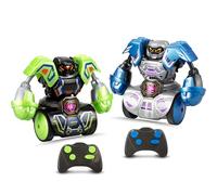 SILVERLIT - Robot Kombat Tornado - Figura de Control Remoto - Golpes superpotentes a 360° - Apunta al corazón de tu adversario para ponerle nocautar - hasta 4 Jugadores - a Partir de 5 años - 86884