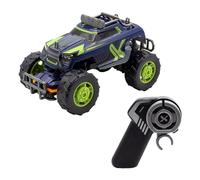 Silverlit-Silverlit-EXOST-Build2drive-Build Coche Mighty Monster-2.4Ghz navy-15 cm, 20703, Azul Marino, Color Navy Blue