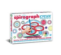 Silverlit SPIROGRAPH Cyclex - Ocio creativo - ¡Creación de espirales infinitamente con ruedas giratorias! - 1 forma, 6 rotuladores de colores, 1 guía de realización y 20 hojas de dibujo. - A partir de