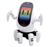 Silverlit - Ycoo - Octobot - Pulpo programable teledirigido con rotación de 360 Grados - Efectos de luz y Sonido - A Partir de 5 años, Blanco