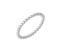 Silverly Anillo Ansiedad Plata de Ley 925 Banda Cuentas | Anillos Antiestrés Bolas Giratorias Mujer | Anillo Giratorio Apilable Fino | Joyería Sensorial Calmante | Regalo Cumpleaños Hija
