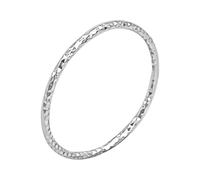 Silverly Anillo apilable de plata de ley con corte de diamante para mujer, anillos de promesa de banda fina facetada brillante, banda apilable minimalista con un acabado brillante, regalo simple y