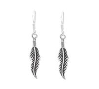 Silverly Pendientes Plata de Ley Forma Pluma Gancho Mujer | Pendientes Hoja Diminuta Detalles Plata Maciza 925 | Regalo Cumpleaños Único Amantes Naturaleza | Aretes Bohemios Delicados Fiestas