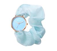 Silverora Relojes de pulsera para mujer elásticos Relojes para mujer: Claros y fáciles de leer, ultrafinos, analógicos, de cuarzo, para mujer, correa elástica, reloj de pelo, relojes de estudiantes,