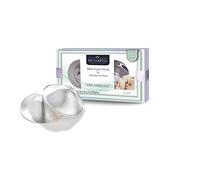 SilverPed Escudos de pezones premium, calma y protege los senos doloridos y los pezones agrietados, 2 piezas (Trilaminado Grande)