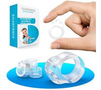 SilverRack Tope de Puerta Autoadhesivo Blanco [20 unidades] - 40mm Topes de Puerta - Door Stopper Silencioso y Protector de Pared para Puertas, Muebles y Ventanas - Topes de Puertas de Suelo