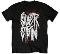 Silverstein T-Shirt Graphic Top Printed Shirt Short Sleeve Mens tee Black 3XL