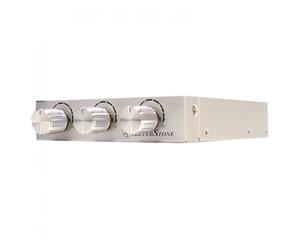 SilverStone FP33S Regulador Frontal para Ventiladores Plateado