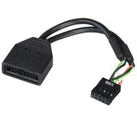 SilverStone G11303050-RT - Cable adaptador interno USB 3.0 a USB 2.0